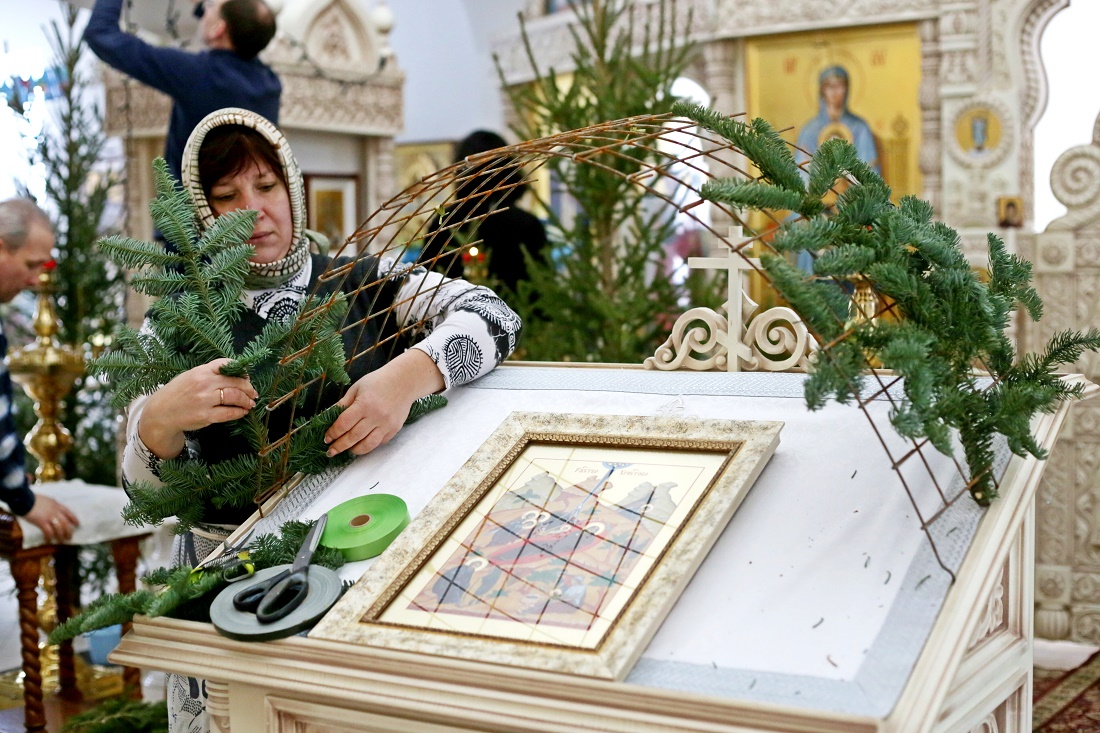 Прага костел Рождества Христова Рождество